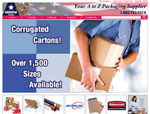 Tablet Screenshot of ameripak.biz
